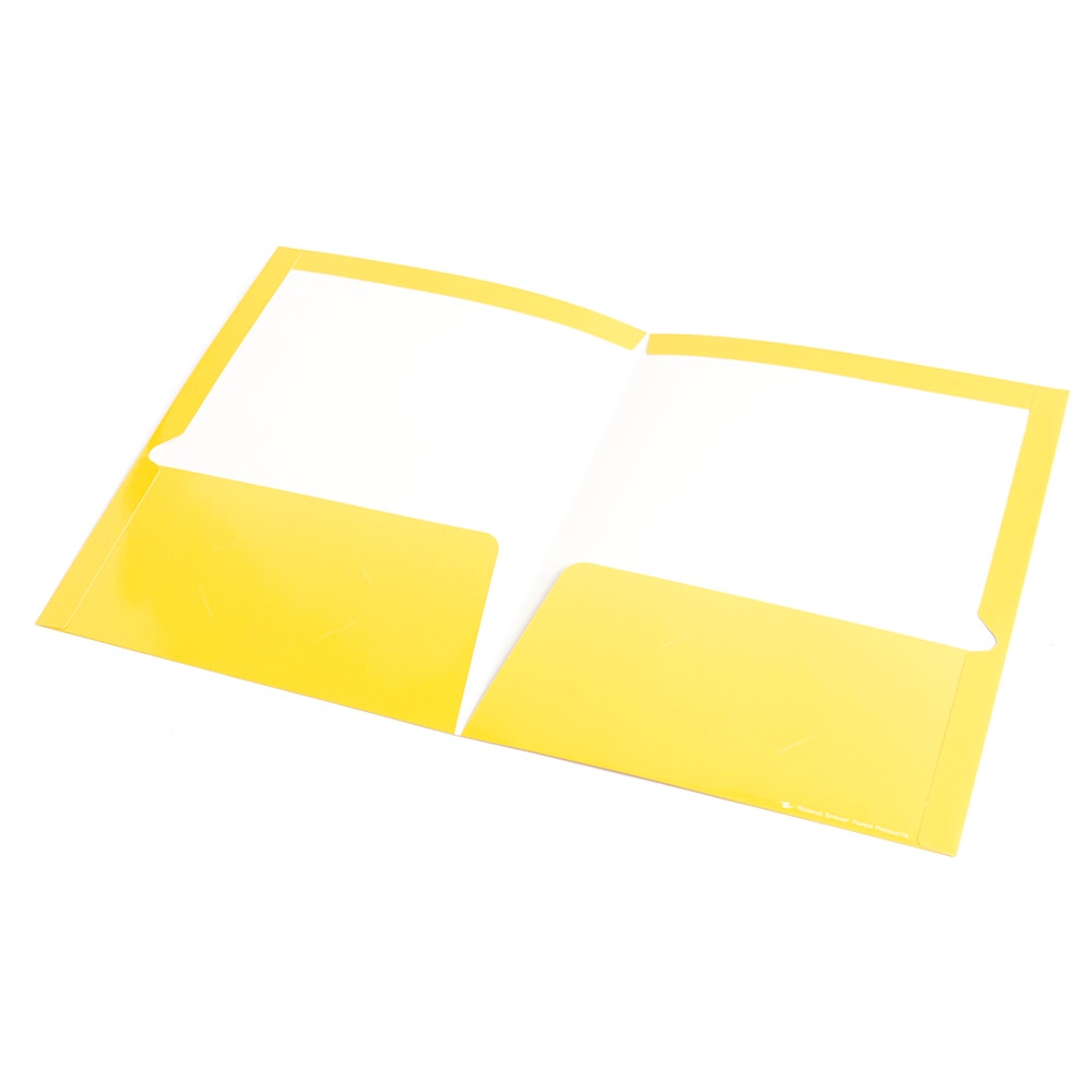 Classic Oregon O, Roaring Spring, Glossy, Folder, Yellow, Inside